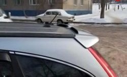 5 599 р. Спойлер Sport Honda CR-V RE1,RE2,RE3,RE4,RE5,RE7 дорестайлинг (2007-2010) (Неокрашенный)  с доставкой в г. Кемерово. Увеличить фотографию 4