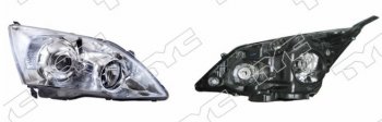 Правая фара передняя TYC Honda CR-V RE1,RE2,RE3,RE4,RE5,RE7 дорестайлинг (2007-2010) (с электрокорректором, не ксенон (Евросвет))
