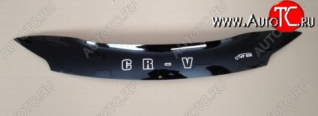 999 р. Дефлектор капота Russtal (короткий) Honda CR-V RM1,RM3,RM4 дорестайлинг (2012-2015)  с доставкой в г. Кемерово