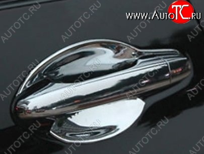 2 149 р. Накладки под ручки дверей (мыльницы) СТ Honda CR-V RM1,RM3,RM4 дорестайлинг (2012-2015) (Неокрашенные)  с доставкой в г. Кемерово