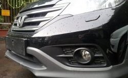 1 839 р. Сетка в воздухозаборник бампера 2.0 Arbori (15 мм)  Honda CR-V  RM1,RM3,RM4 (2012-2015) дорестайлинг (Черная)  с доставкой в г. Кемерово. Увеличить фотографию 2