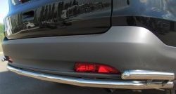 18 299 р. Защита заднего бампера (Ø42 мм с уголками, нержавейка) SLITKOFF  Honda CR-V  RM1,RM3,RM4 (2012-2015) дорестайлинг  с доставкой в г. Кемерово. Увеличить фотографию 3