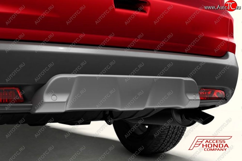 6 999 р. Диффузор заднего бампера Original Honda CR-V RM1,RM3,RM4 дорестайлинг (2012-2015) (Неокрашенная)  с доставкой в г. Кемерово
