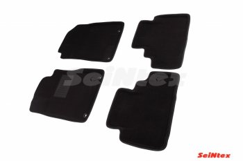 Комплект 3D ковриков в салон Seintex Honda (Хонда) CR-V (СР-В)  RM1,RM3,RM4 (2012-2015) RM1,RM3,RM4 дорестайлинг