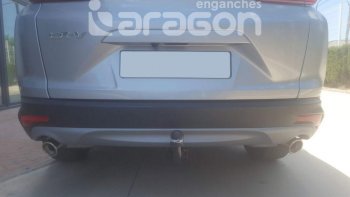 68 599 р. Фаркоп Aragon.(шар V)  Honda CR-V  RM1,RM3,RM4 (2012-2018) дорестайлинг, рестайлинг  с доставкой в г. Кемерово. Увеличить фотографию 2