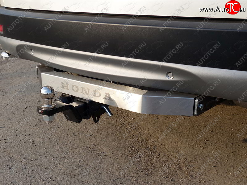 18 349 р. Фаркоп (тягово-сцепное устройство) TCC (надпись Honda)  Honda CR-V  RW,RT (2016-2022) дорестайлинг, рестайлинг (Оцинкованный, шар E)  с доставкой в г. Кемерово