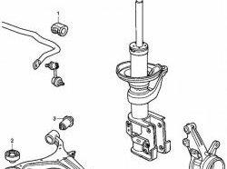 339 р. Полиуретановая втулка стабилизатора задней подвески Точка Опоры Honda CR-V RD1,RD2,RD3  дорестайлинг (1995-1998)  с доставкой в г. Кемерово. Увеличить фотографию 2