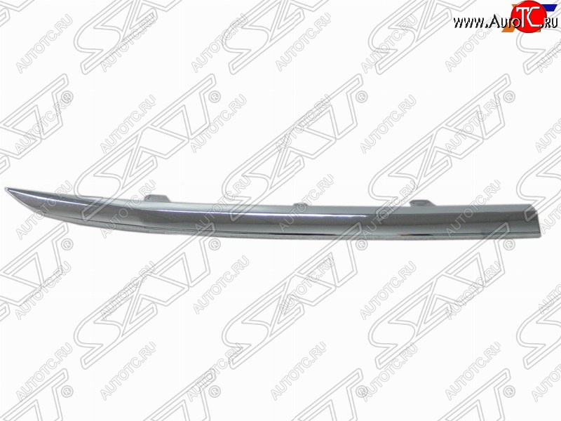 1 299 р. Центральный правый молдинг решетки радиатора SAT  Honda CR-V  RM1,RM3,RM4 (2012-2015) дорестайлинг (хром)  с доставкой в г. Кемерово