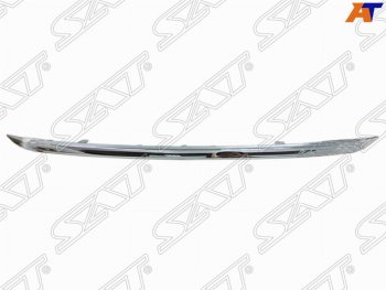 Молдинг решетки радиатора SAT (хром) Honda CR-V RM1,RM3,RM4 дорестайлинг (2012-2015) (Нижний)