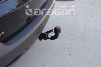 22 699 р. Фаркоп Aragon. (шар S) Honda CR-V RM1,RM3,RM4 дорестайлинг (2012-2015)  с доставкой в г. Кемерово. Увеличить фотографию 3