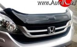 Дефлектор капота NovLine Honda CR-V RE1,RE2,RE3,RE4,RE5,RE7 рестайлинг (2009-2012)