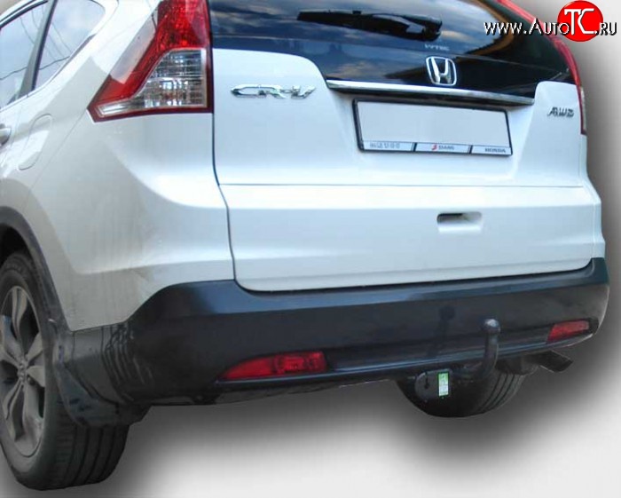 7 849 р. Фаркоп Лидер Плюс  Honda CR-V  RE1,RE2,RE3,RE4,RE5,RE7 (2009-2012) рестайлинг (Без электропакета)  с доставкой в г. Кемерово