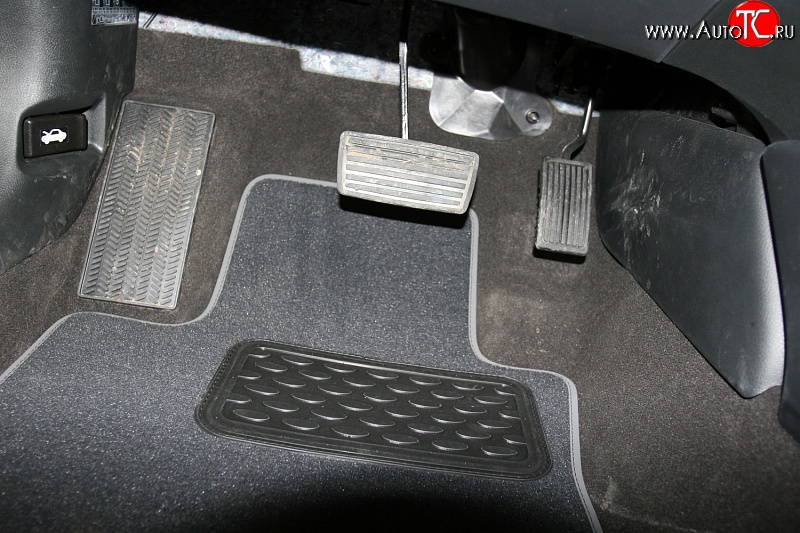 2 384 р. Комплект ковриков в салон (АКПП) Element 5 шт. (текстиль) Honda Crosstour 1 TF дорестайлинг (2009-2013)  с доставкой в г. Кемерово