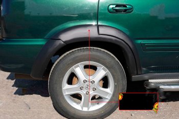 Расширитель арки RA (30 мм, задний левый) Honda CR-V  RD1,RD2,RD3 (1995-1998)  дорестайлинг
