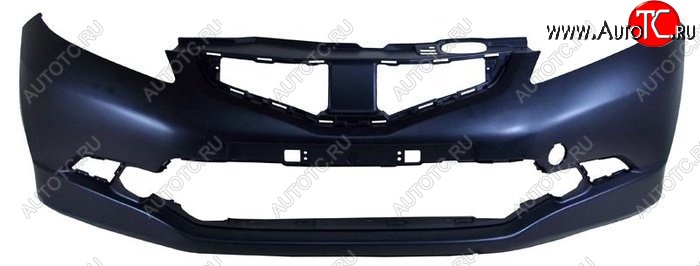 6 749 р. Передний бампер SAT Honda Fit GE дорестайлинг (2007-2010) (Неокрашенный)  с доставкой в г. Кемерово