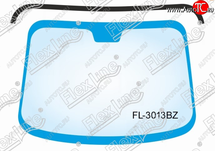2 599 р. Молдинг лобового стекла FlexLine Honda Jazz (2008-2015)  с доставкой в г. Кемерово