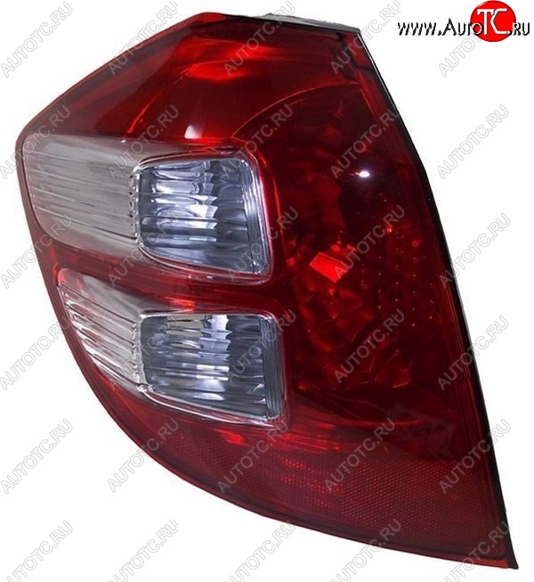 1 369 р. Левый фонарь SAT (красный) Honda Fit GE дорестайлинг (2007-2010)  с доставкой в г. Кемерово