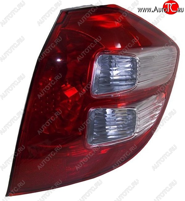 1 389 р. Правый фонарь задний SAT (красный) Honda Fit GE дорестайлинг (2007-2010)  с доставкой в г. Кемерово
