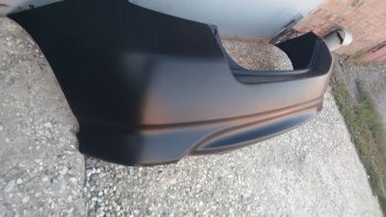 7 849 р. Бампер задний SAT  Honda Fit  1 (2001-2004) GD дорестайлинг (Неокрашенный)  с доставкой в г. Кемерово. Увеличить фотографию 2