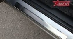 1 529 р. Накладки на внутренние пороги Souz-96  Honda Fit  1 (2001-2007) GD дорестайлинг, GD 1-ый рестайлинг, GD 2-ой рестайлинг  с доставкой в г. Кемерово. Увеличить фотографию 2