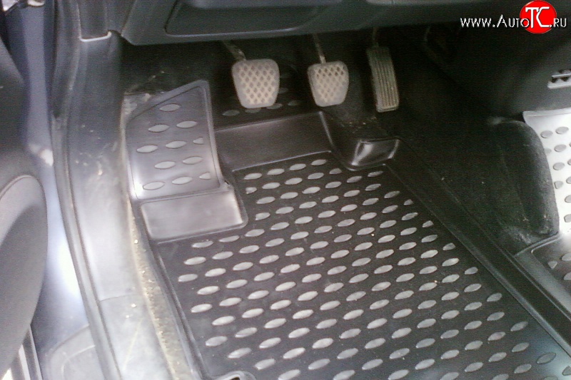 2 669 р. Коврики в салон Element 4 шт. (полиуретан)  Honda FR-V (2004-2010)  с доставкой в г. Кемерово