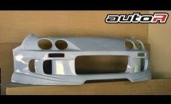 25 899 р. Передний бампер EVO Honda Integra DB6,DB7,DB8,DB9 седан дорестайлинг (1993-1995)  с доставкой в г. Кемерово. Увеличить фотографию 2