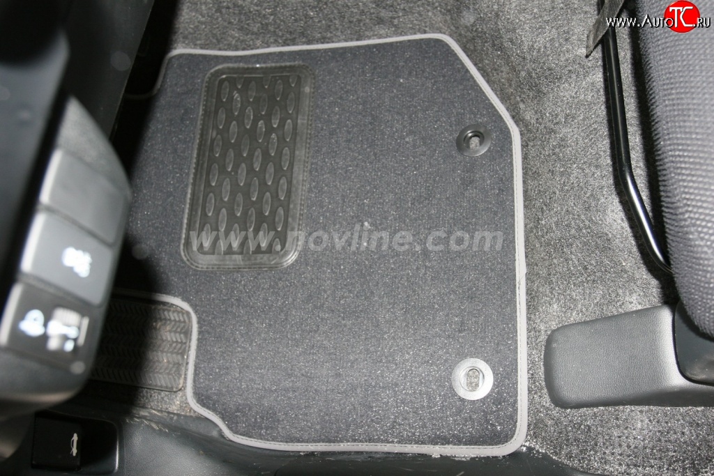 135 р. Комплект ковриков в салон (хетчбек) Element 5 шт. (текстиль) Honda Jazz (2008-2015)  с доставкой в г. Кемерово