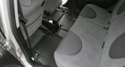 2 599 р. Коврик в багажник Element (полиуретан)  Honda Jazz (2001-2008)  с доставкой в г. Кемерово. Увеличить фотографию 3
