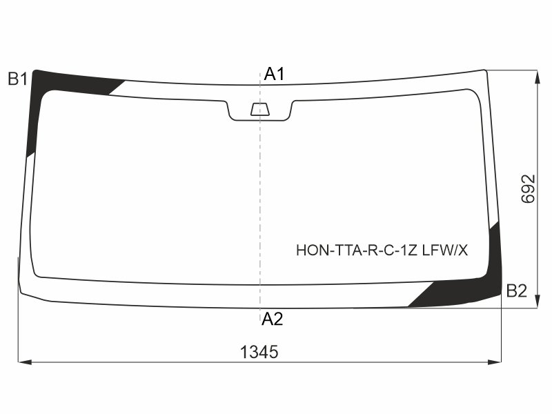 8 799 р. Стекло лобовое (под камеру) XYG Honda N-BOX 2 JF3,JF4 хэтчбэк 5 дв. рестайлинг (2020-2023)  с доставкой в г. Кемерово