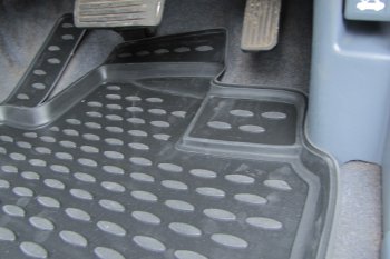 9 399 р. Комплект ковриков салона Element (полиуретан) Honda Odyssey 2 (1999-2003) (Бежевый)  с доставкой в г. Кемерово. Увеличить фотографию 2