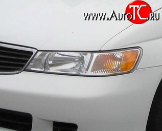 2 089 р. Прозрачная защита передних фар CA Plastic  Honda Odyssey  2 (1999-2003) (Цвет: прозрачный)  с доставкой в г. Кемерово