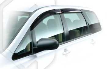 Дефлектора окон (RB1, RB2) CA-Plastiс Honda Odyssey 3 (2004-2008) (Classic полупрозрачный, Без хром.молдинга)