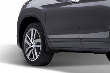 2 379 р. Брызговики Frosch (optimum) Honda Pilot YF6 рестайлинг (2018-2021) (Передние)  с доставкой в г. Кемерово. Увеличить фотографию 2