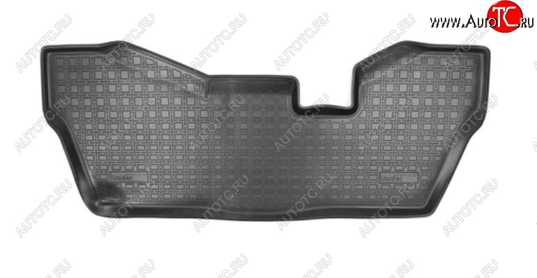 1 329 р. Коврик в салон 3-го ряда Noplast Honda Pilot YF6 рестайлинг (2018-2021) (Серый)  с доставкой в г. Кемерово