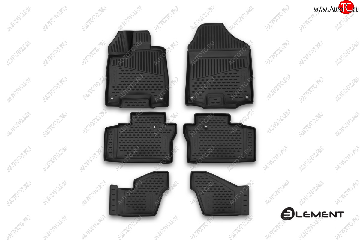 3 089 р. Коврики в салон Element 3D (полиуретан, 6 шт.) Honda Pilot YF6 рестайлинг (2018-2021) (Черные) с доставкой в г. Кемерово Увеличить фотографию 1 3 089 р. Коврики в салон Element 3D (полиуретан, 6 шт.) Honda Pilot YF6 рестайлинг (2018-2021) (Черные) с доставкой в г. Кемерово