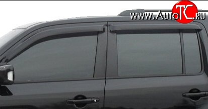 999 р. Комплект дефлекторов окон (ветровиков) 4 шт. Russtal Honda Pilot YF4 рестайлинг (2011-2015)  с доставкой в г. Кемерово