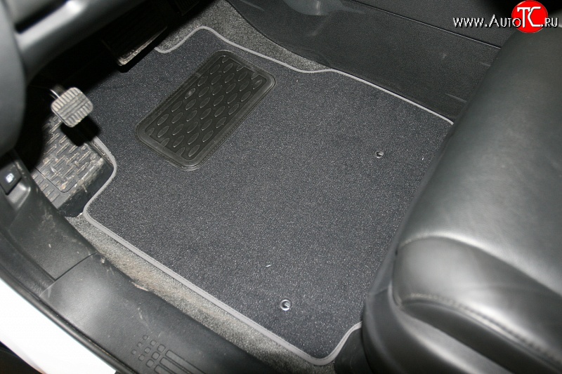 2 789 р. Коврик в салони Element 5 шт. (текстиль) Honda Pilot YF4 дорестайлинг (2008-2011)  с доставкой в г. Кемерово