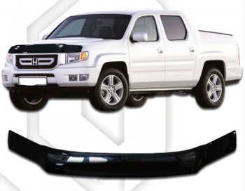 Дефлектор капота CA-Plastic Honda Ridgeline YK1 дорестайлинг (2005-2008)