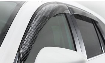 2 479 р. Дефлектора окон CA-Plastic  Honda StepWagon  5 RP1,RP2, RP3, RP4 (2015-2017) минивэн дорестайлинг (Серия Art черная)  с доставкой в г. Кемерово. Увеличить фотографию 2