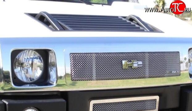 6 549 р. Накладка на капот Standart  HUMMER H2 (2002-2009)  с доставкой в г. Кемерово