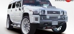 8 149 р. Люстра Style под противотуманные фары на капот HUMMER H2 (2002-2009)  с доставкой в г. Кемерово. Увеличить фотографию 2