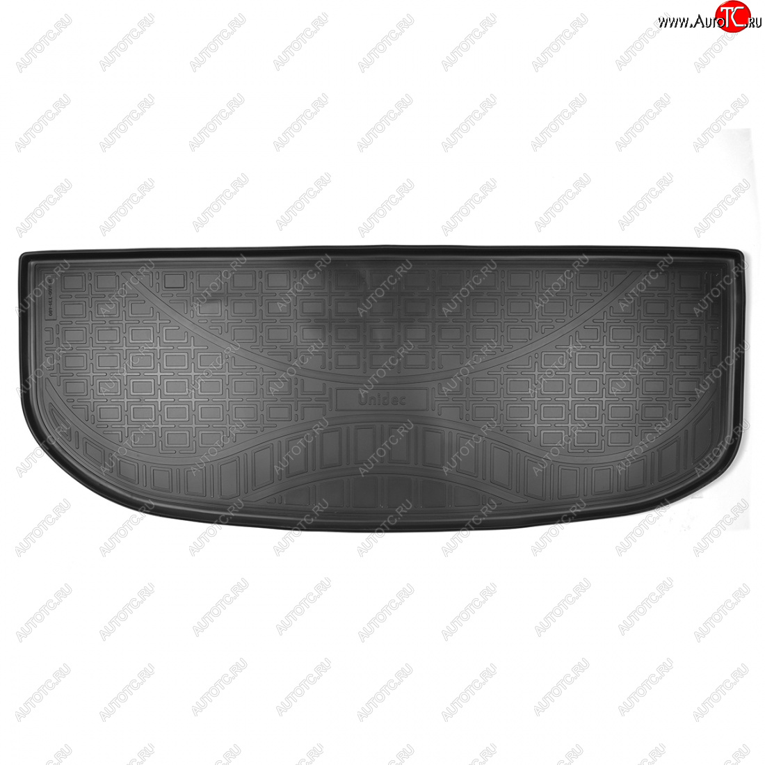 1 399 р. Коврик багажника Norplast (7 мест, разложенный 3 ряд) Hyundai Palisade LX2 (2018-2022) (Цвет: черный)  с доставкой в г. Кемерово