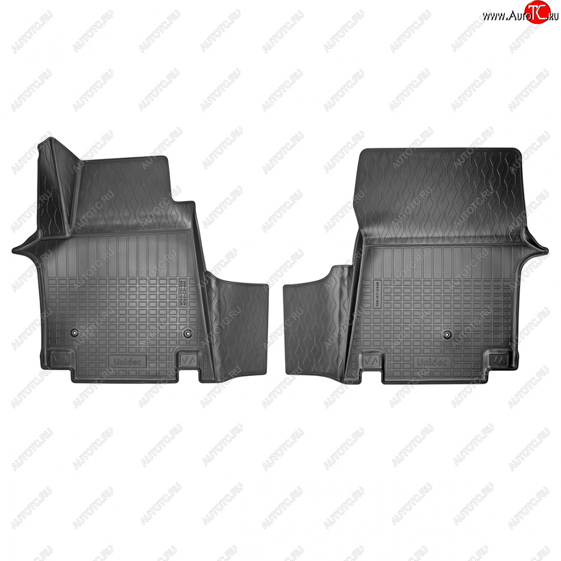 1 879 р. Коврики салона Norplast Unidec (1 ряд 7 мест)  Hyundai Staria  US4 (2021-2022) (черные)  с доставкой в г. Кемерово