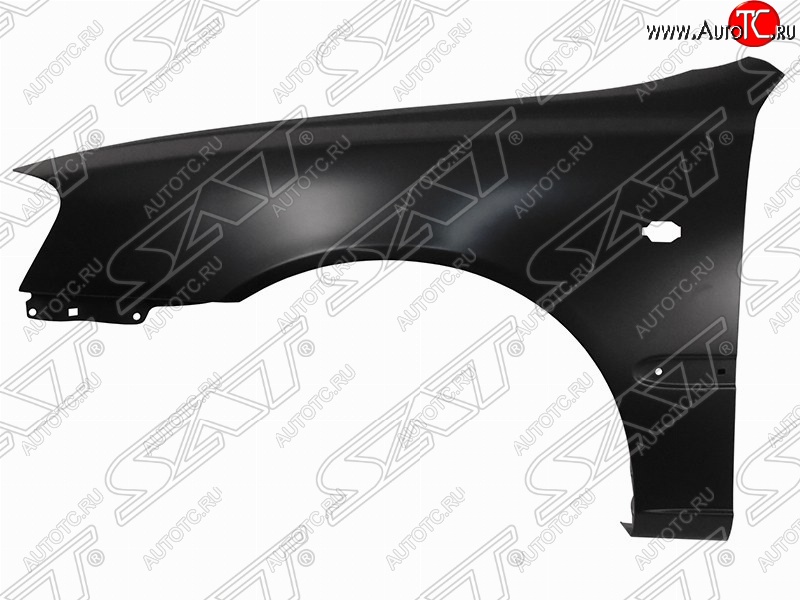 3 699 р. Левое переднее крыло SAT (с отв. под повторитель, пр-во Тайвань) Hyundai Accent 2 LC седан дорестайлинг (ТагАЗ) (1999-2012) (Неокрашенное)  с доставкой в г. Кемерово