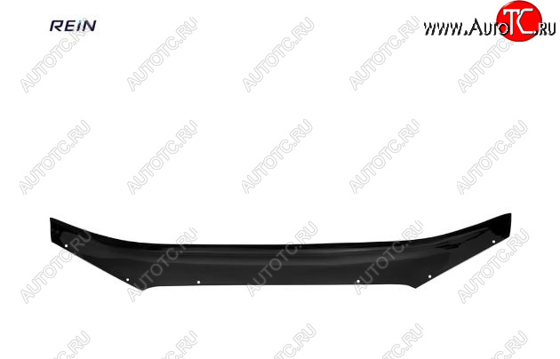 729 р. Дефлектор капота REIN (ЕВРО крепеж) без лого Hyundai Accent седан ТагАЗ (2001-2012)  с доставкой в г. Кемерово
