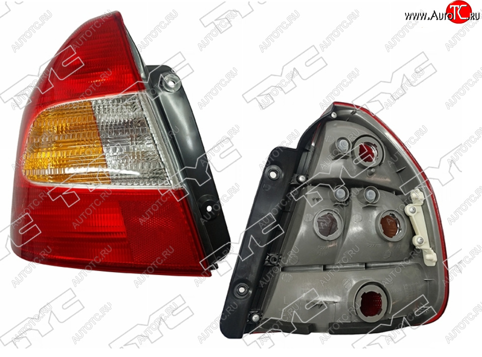 4 099 р. Левый фонарь задний TYC Hyundai Accent седан ТагАЗ (2001-2012)  с доставкой в г. Кемерово