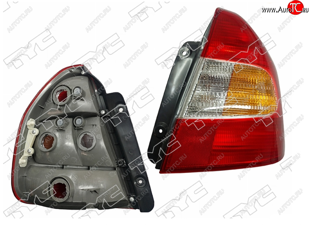 4 099 р. Правый фонарь задний TYC Hyundai Accent седан ТагАЗ (2001-2012)  с доставкой в г. Кемерово