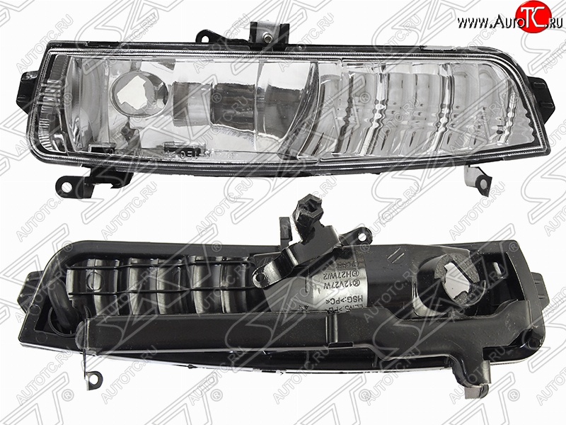 699 р. Левая противотуманная фара SAT Hyundai Accent MC седан (2005-2011)  с доставкой в г. Кемерово