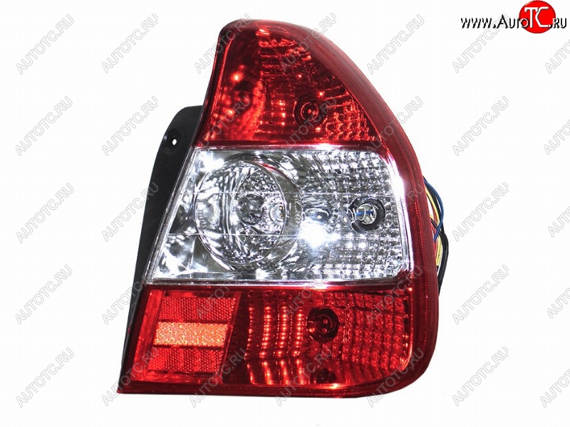 1 599 р. Правый задний фонарь SAT (хрусталь) Hyundai Accent седан ТагАЗ (2001-2012)  с доставкой в г. Кемерово