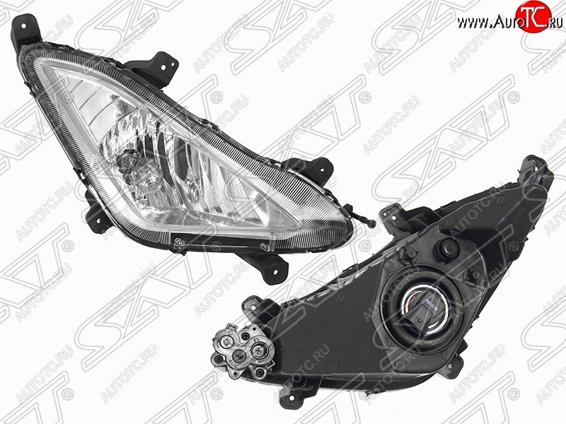 1 129 р. Правая противотуманная фара SAT Hyundai Elantra MD рестайлинг (2013-2016)  с доставкой в г. Кемерово